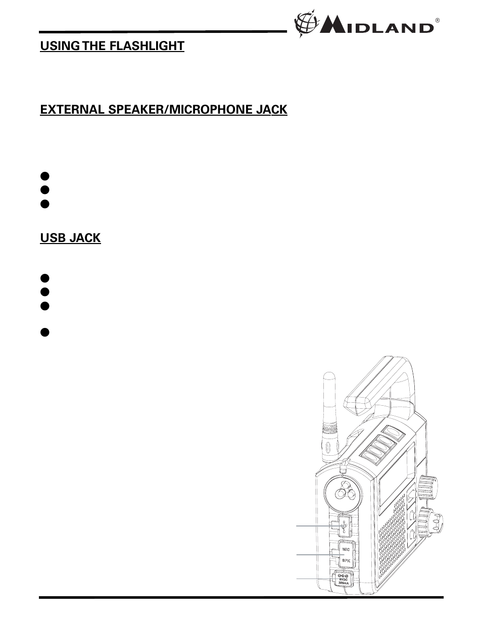 MIDLAND XT511 User Manual | Page 17 / 28