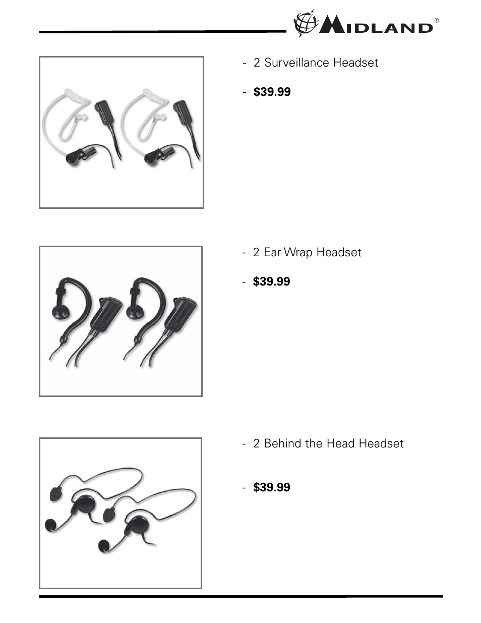 MIDLAND XT511 User Manual | Page 24 / 28