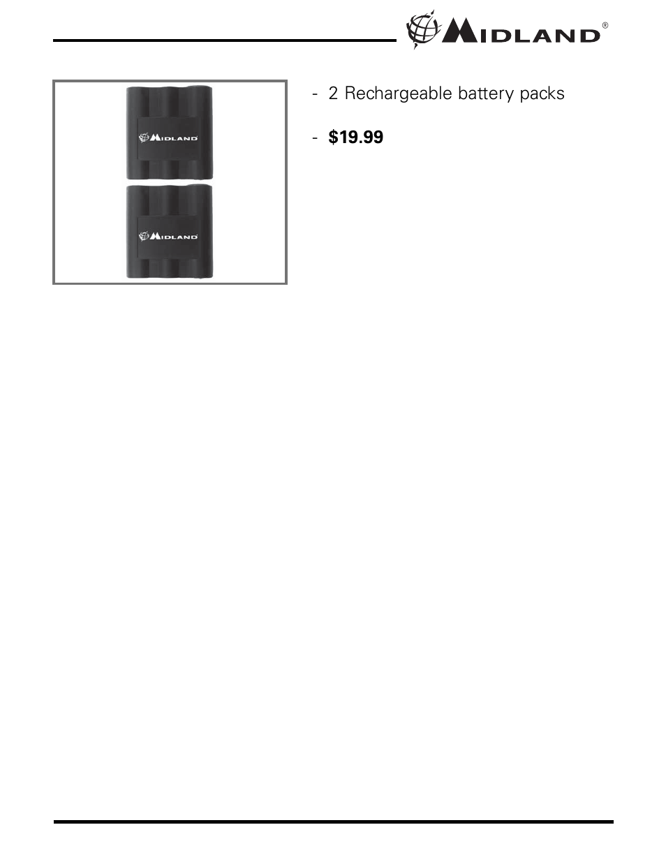 MIDLAND X-TRA TALK GXT771 User Manual | Page 18 / 20