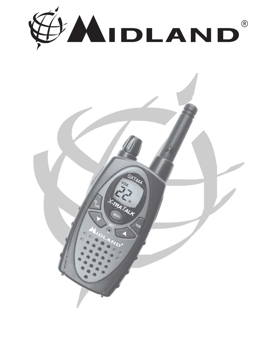 Midland Radio GXT444 User Manual | 16 pages