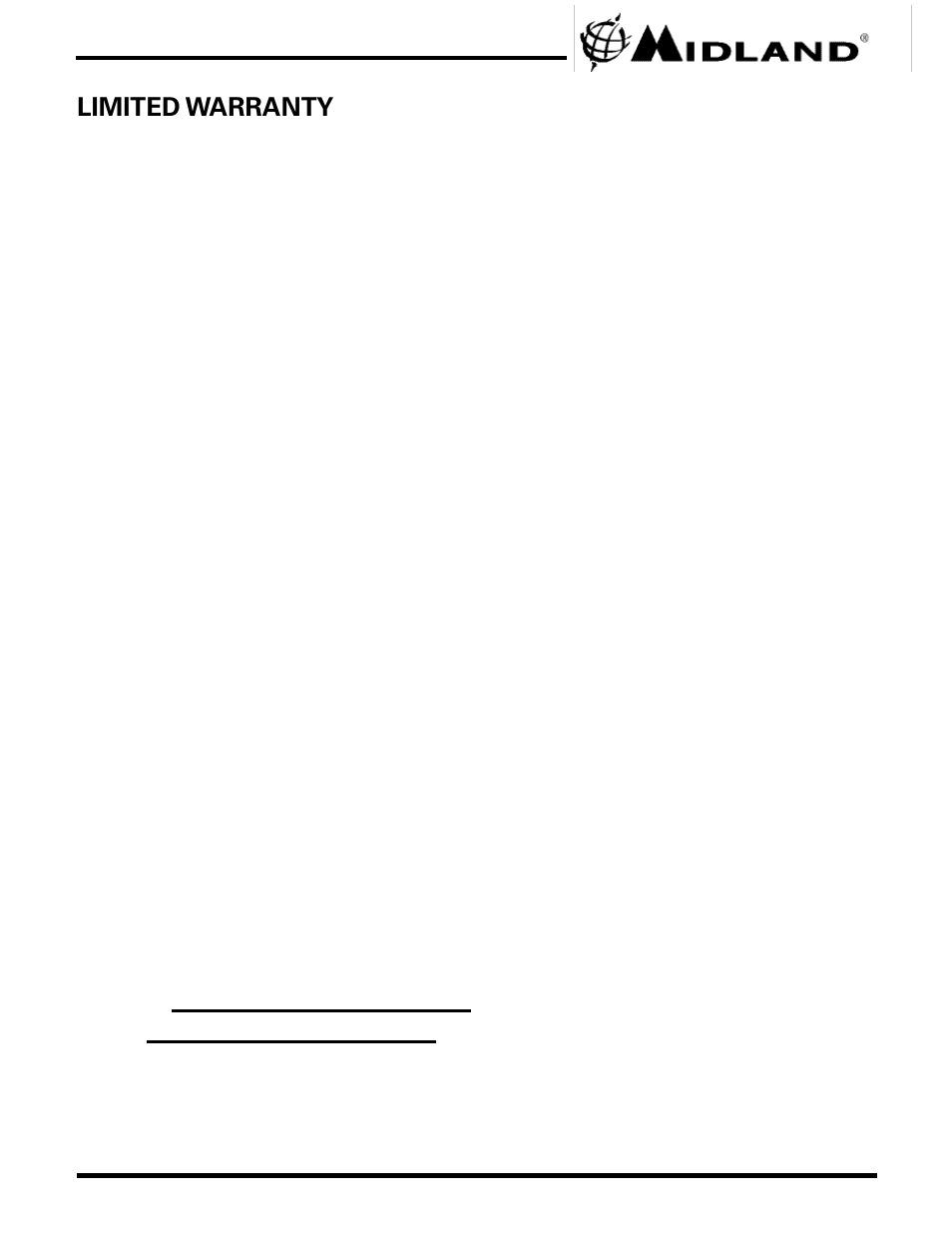 Midland Radio GXT444 User Manual | Page 13 / 16