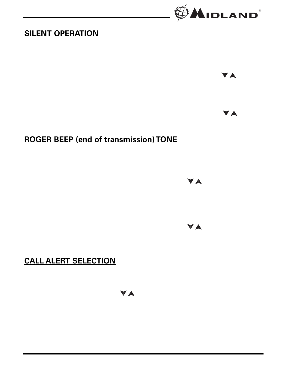 MIDLAND GXT900 User Manual | Page 16 / 28