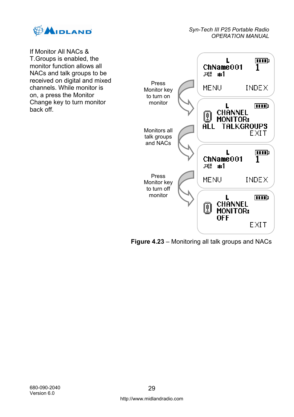 Midland Radio SYN-TECH III P25 User Manual | Page 37 / 76