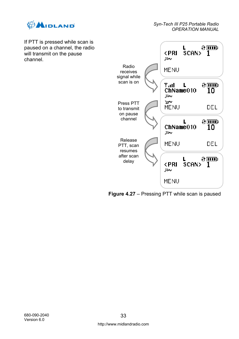 Midland Radio SYN-TECH III P25 User Manual | Page 41 / 76