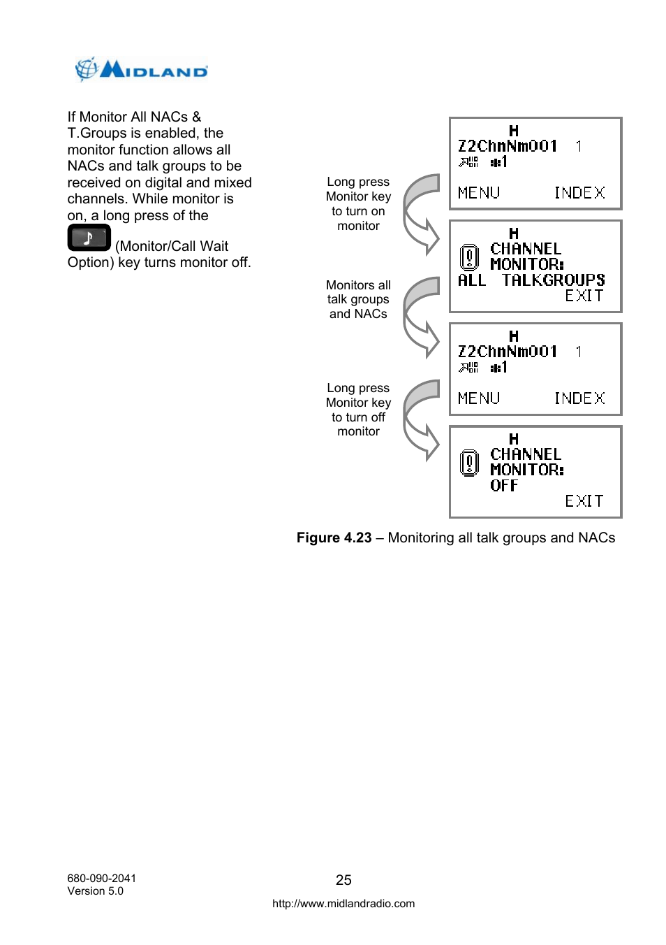 Midland Radio P25 User Manual | Page 34 / 72