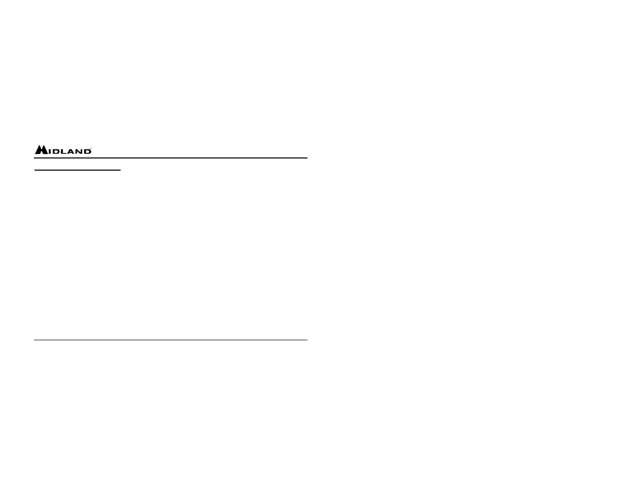 MIDLAND GXT255 User Manual | Page 9 / 20