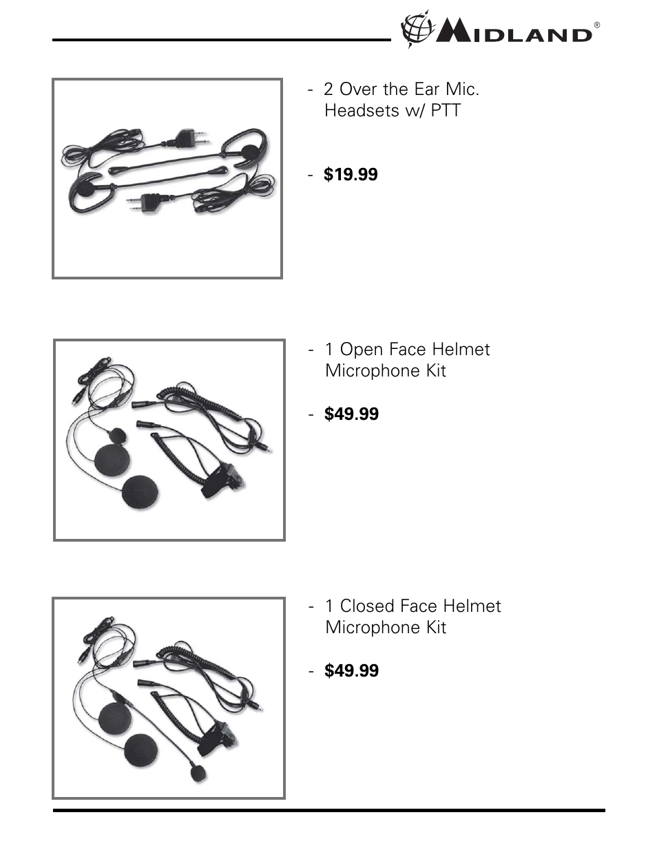 MIDLAND GXT710/735/750 User Manual | Page 20 / 24