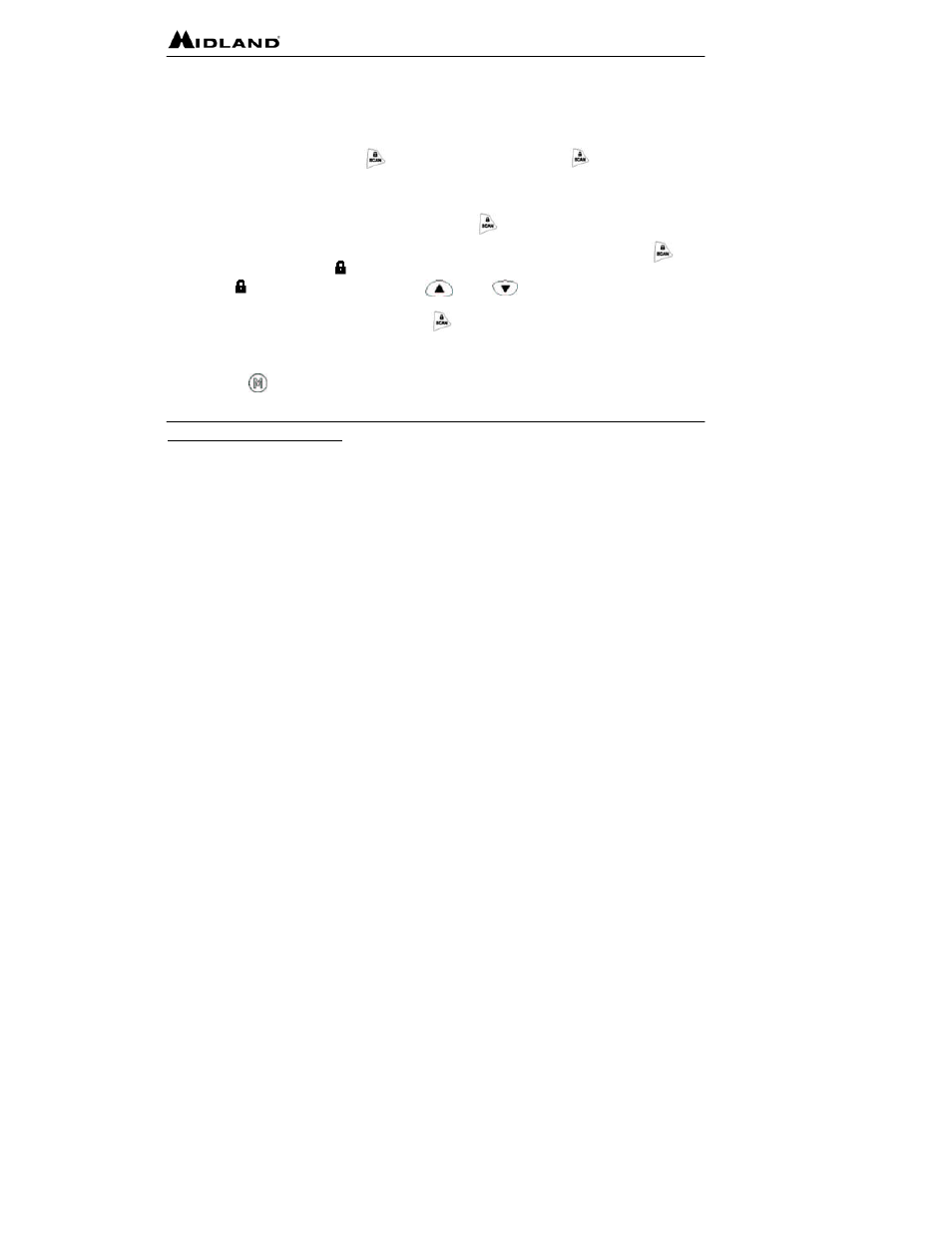MIDLAND GXT250 User Manual | Page 12 / 24