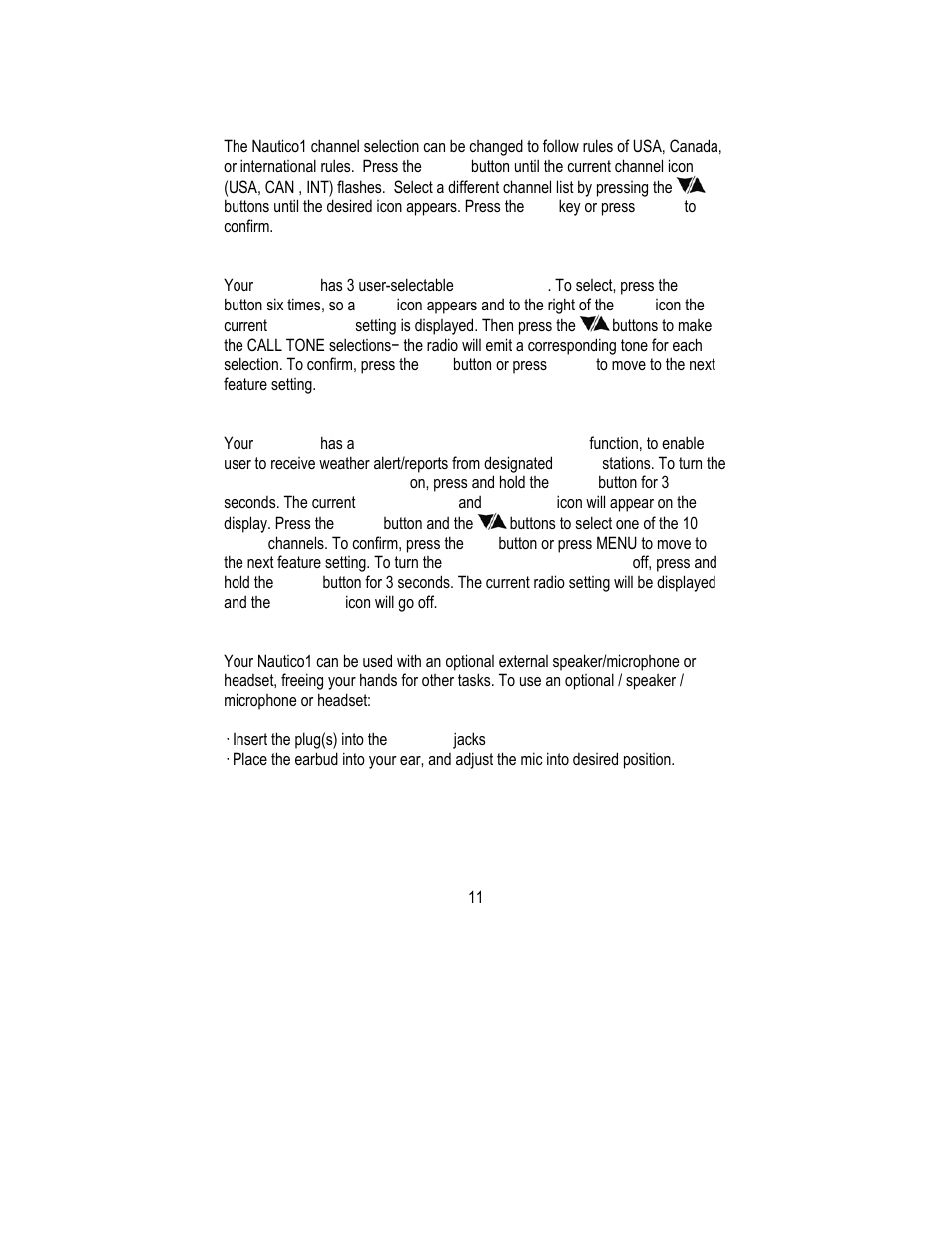 Midland Radio Nautico 1 User Manual | Page 12 / 20