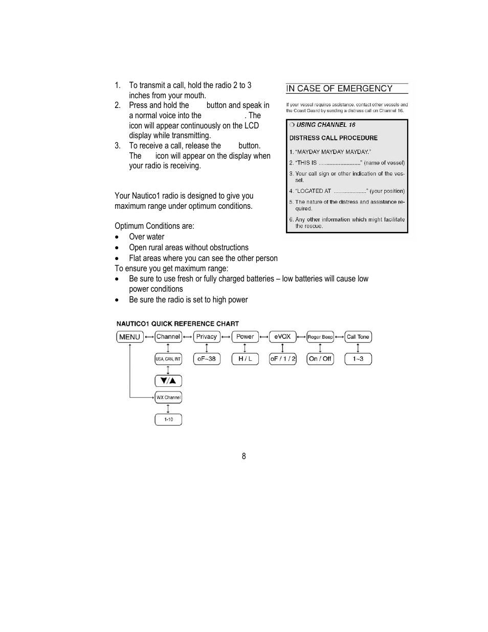 Midland Radio Nautico 1 User Manual | Page 9 / 20