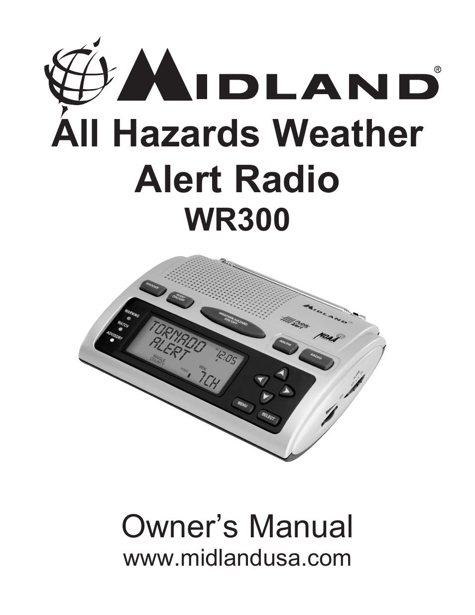 MIDLAND WR300 User Manual | 24 pages