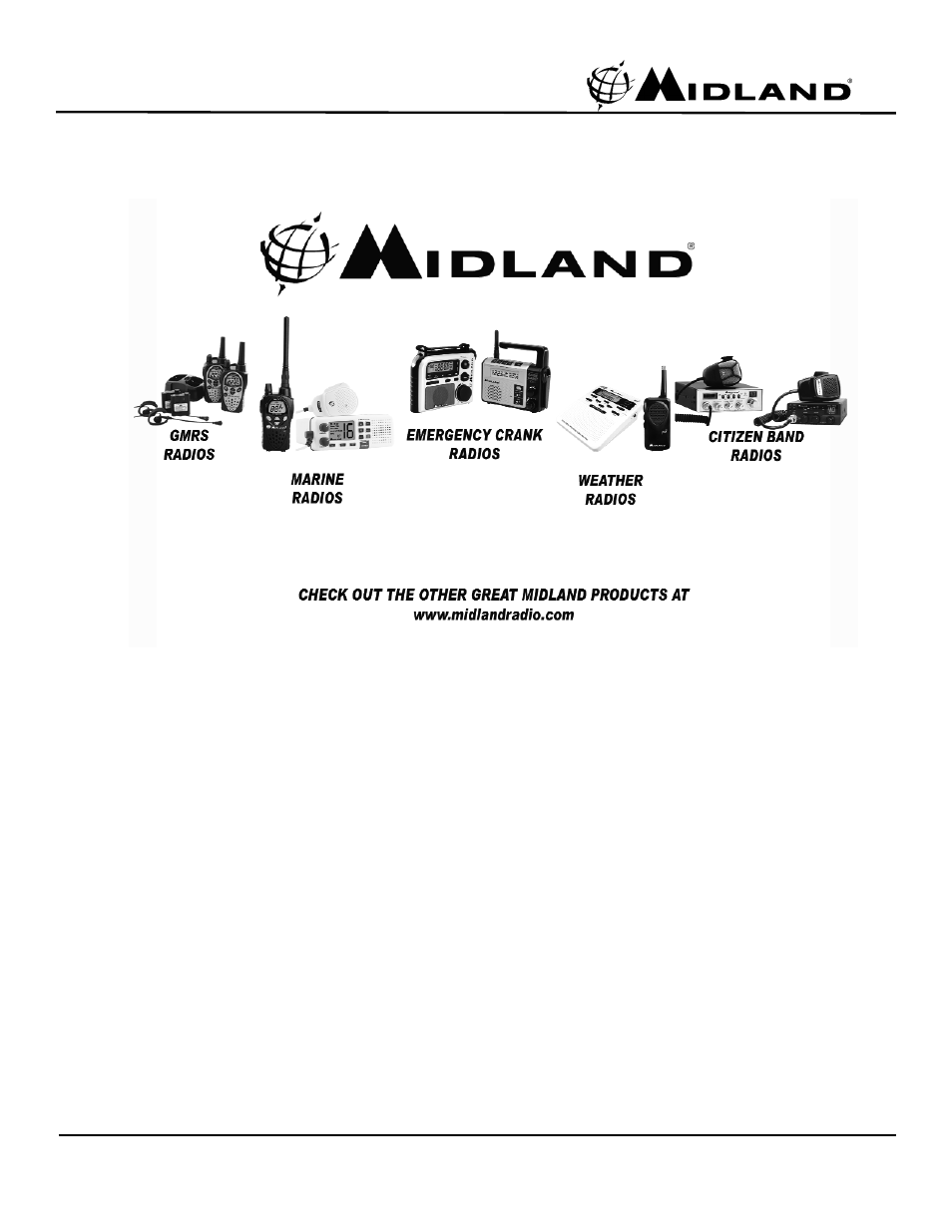 MIDLAND 5001z User Manual | Page 13 / 14