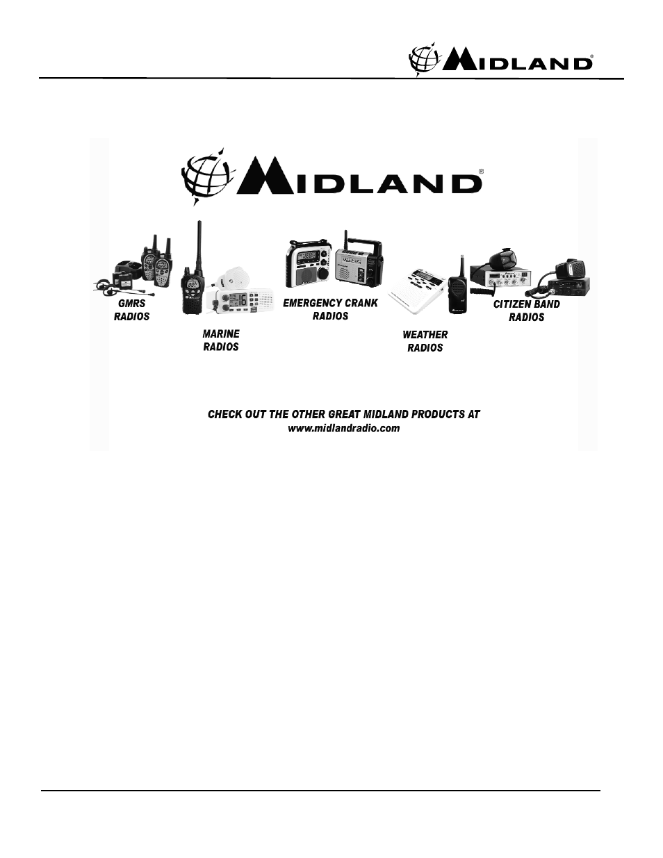 MIDLAND ER102 User Manual | Page 11 / 12