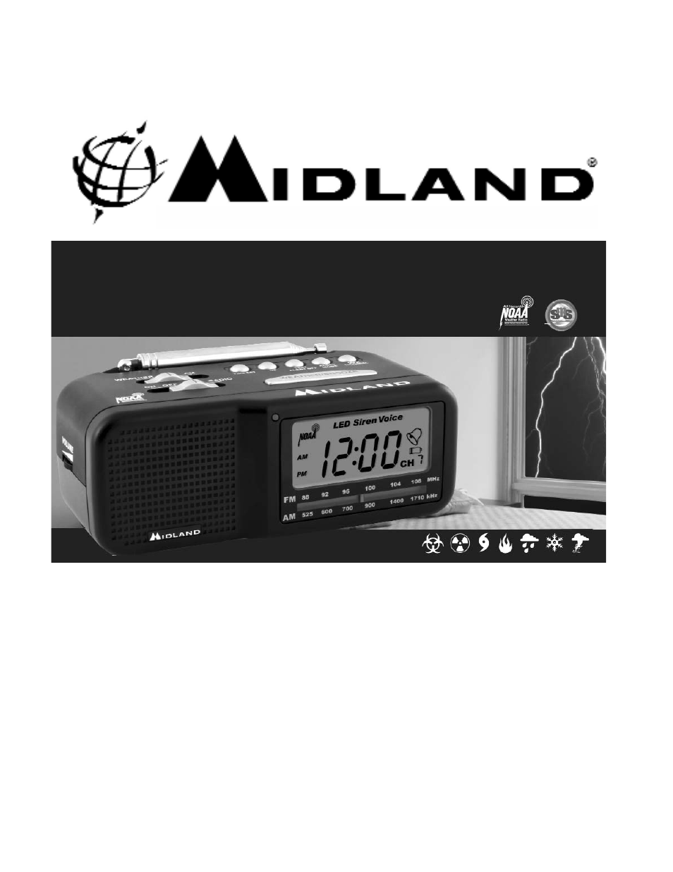 MIDLAND WR-11 User Manual | 4 pages