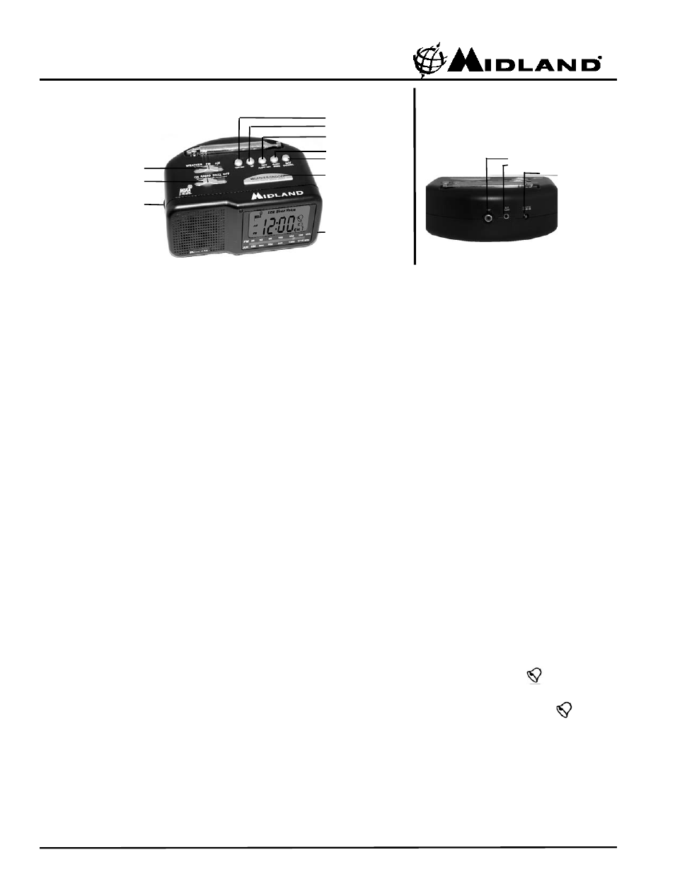 MIDLAND WR-11 User Manual | Page 2 / 4