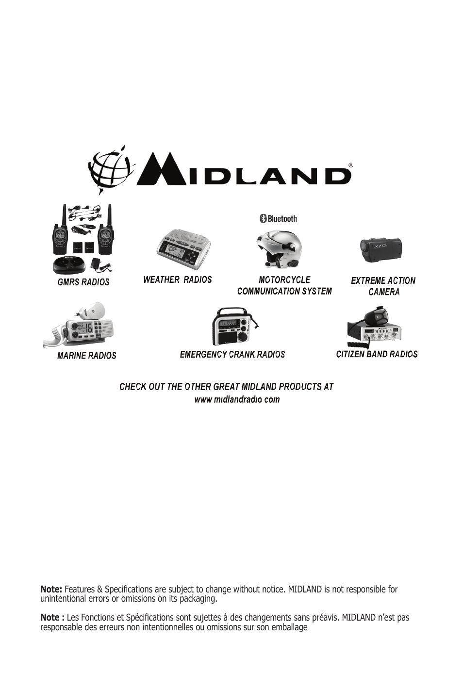 MIDLAND WR-120 Owner Manual User Manual | Page 39 / 39