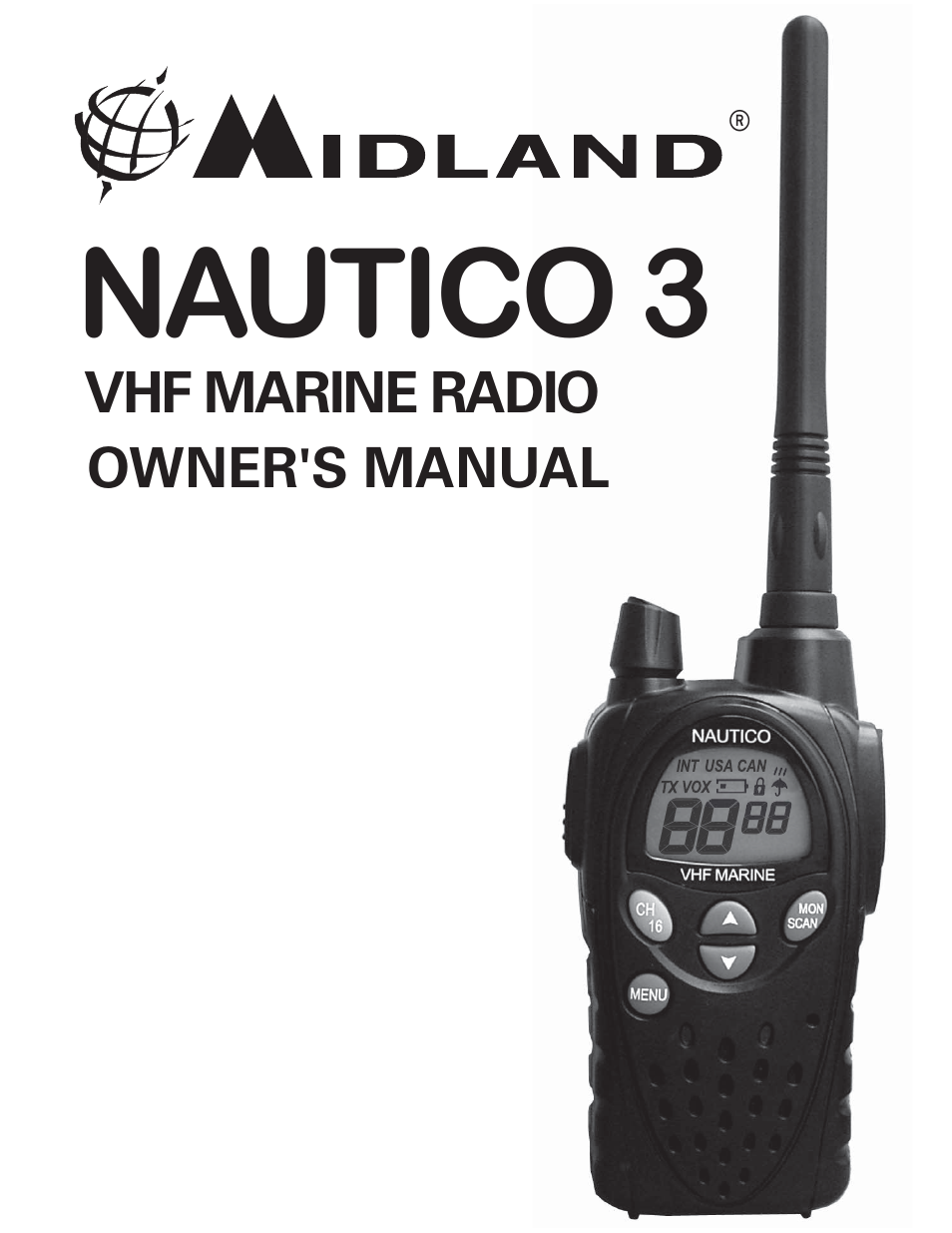 Midland Radio NAUTICO 3 User Manual | 20 pages