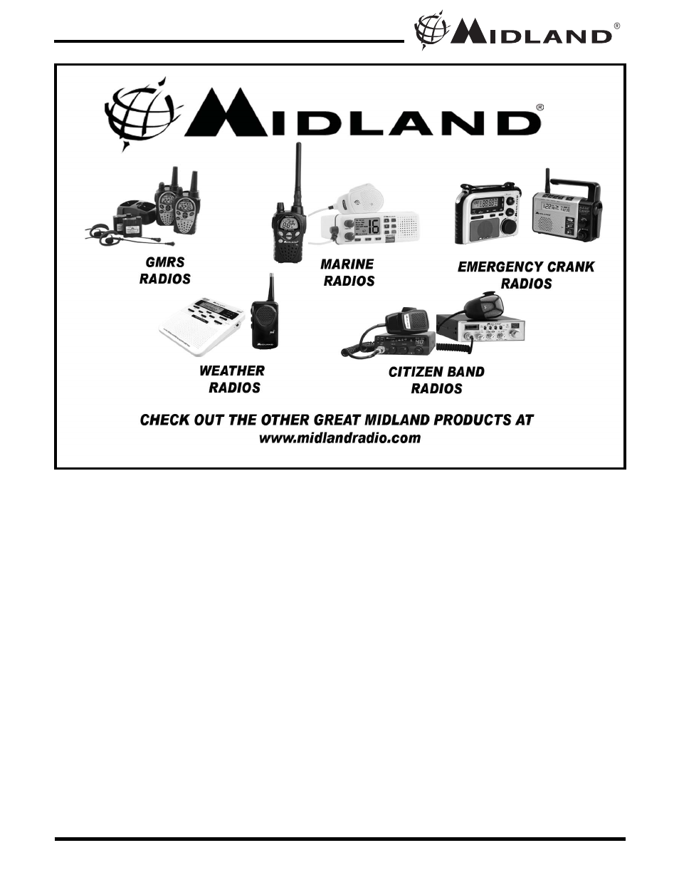 Midland Radio NAUTICO 3 User Manual | Page 18 / 20