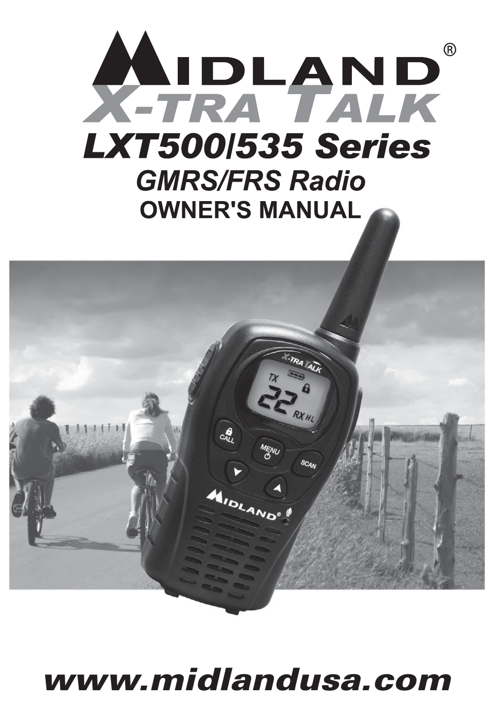 MIDLAND LXT500/535 User Manual | 16 pages