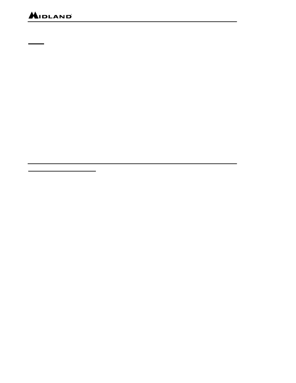 MIDLAND 75-822 User Manual | Page 2 / 18