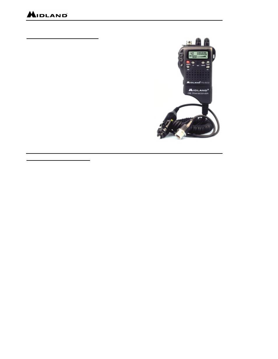 MIDLAND 75-822 User Manual | Page 7 / 18