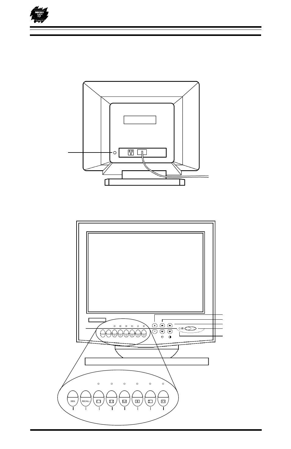 Figure 3-1 controls and leds | MaxTech XT-5871 User Manual | Page 5 / 11