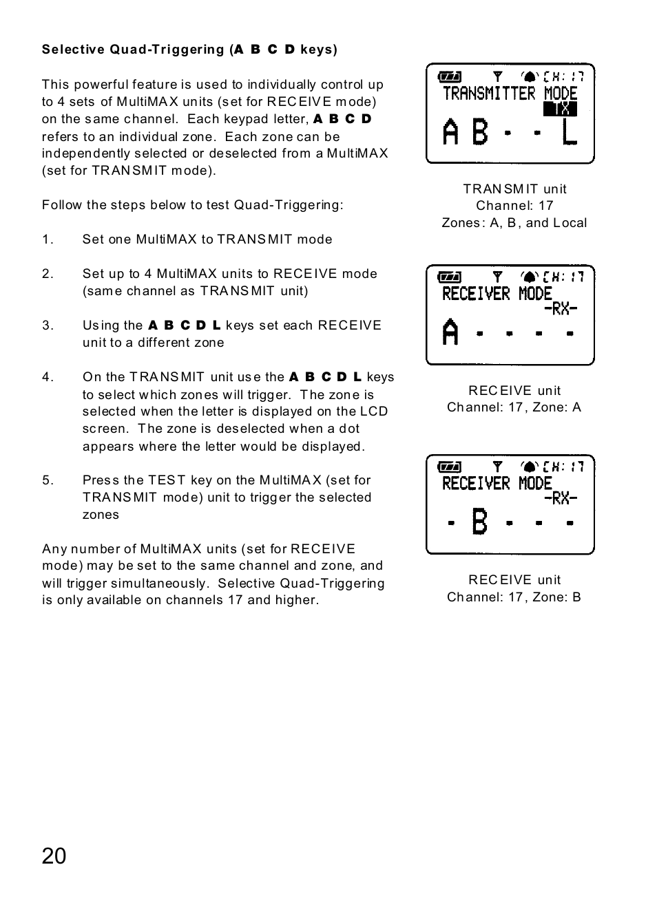 MaxTech Transceiver User Manual | Page 19 / 55