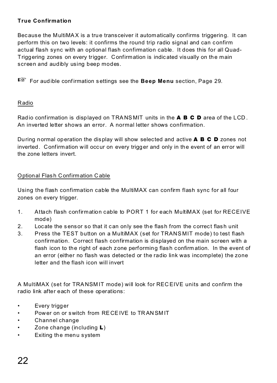 MaxTech Transceiver User Manual | Page 21 / 55