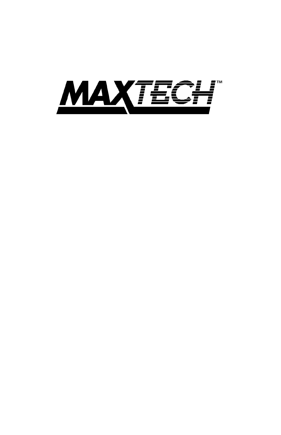 MaxTech FHX-8100 User Manual | 7 pages