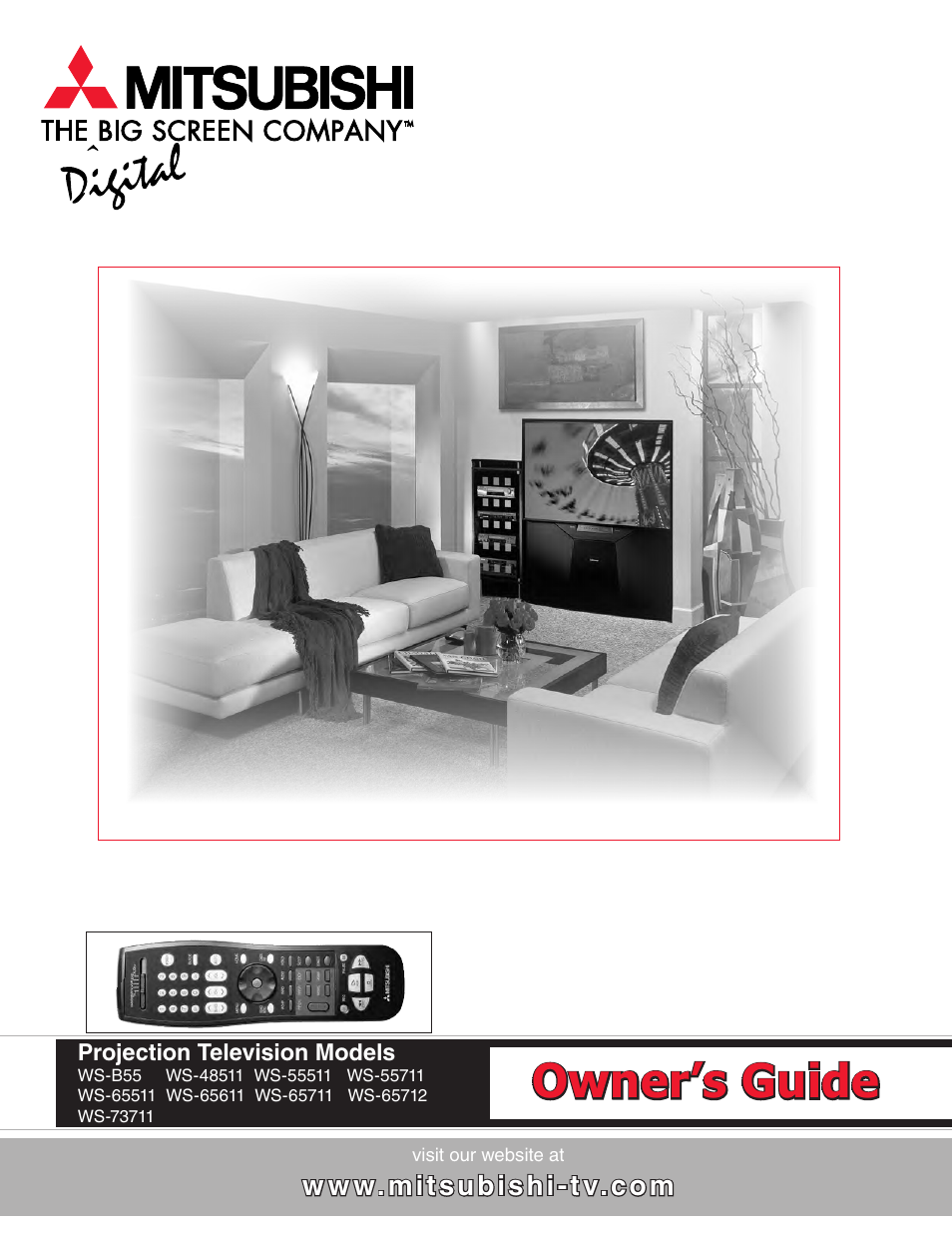 MITSUBISHI ELECTRIC WS-55711 User Manual | 92 pages