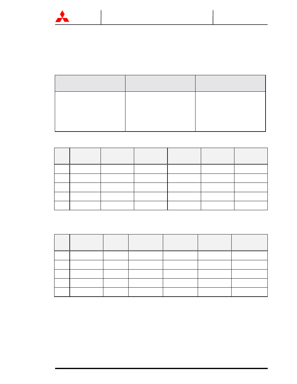 MITSUBISHI ELECTRIC 9700 Series User Manual | Page 16 / 65