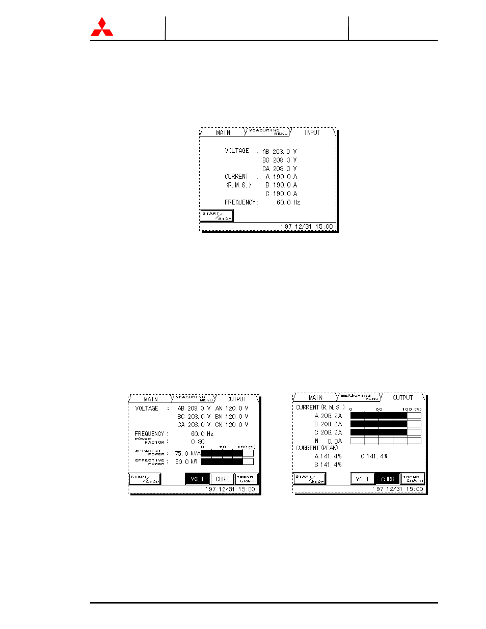 MITSUBISHI ELECTRIC 9700 Series User Manual | Page 22 / 65