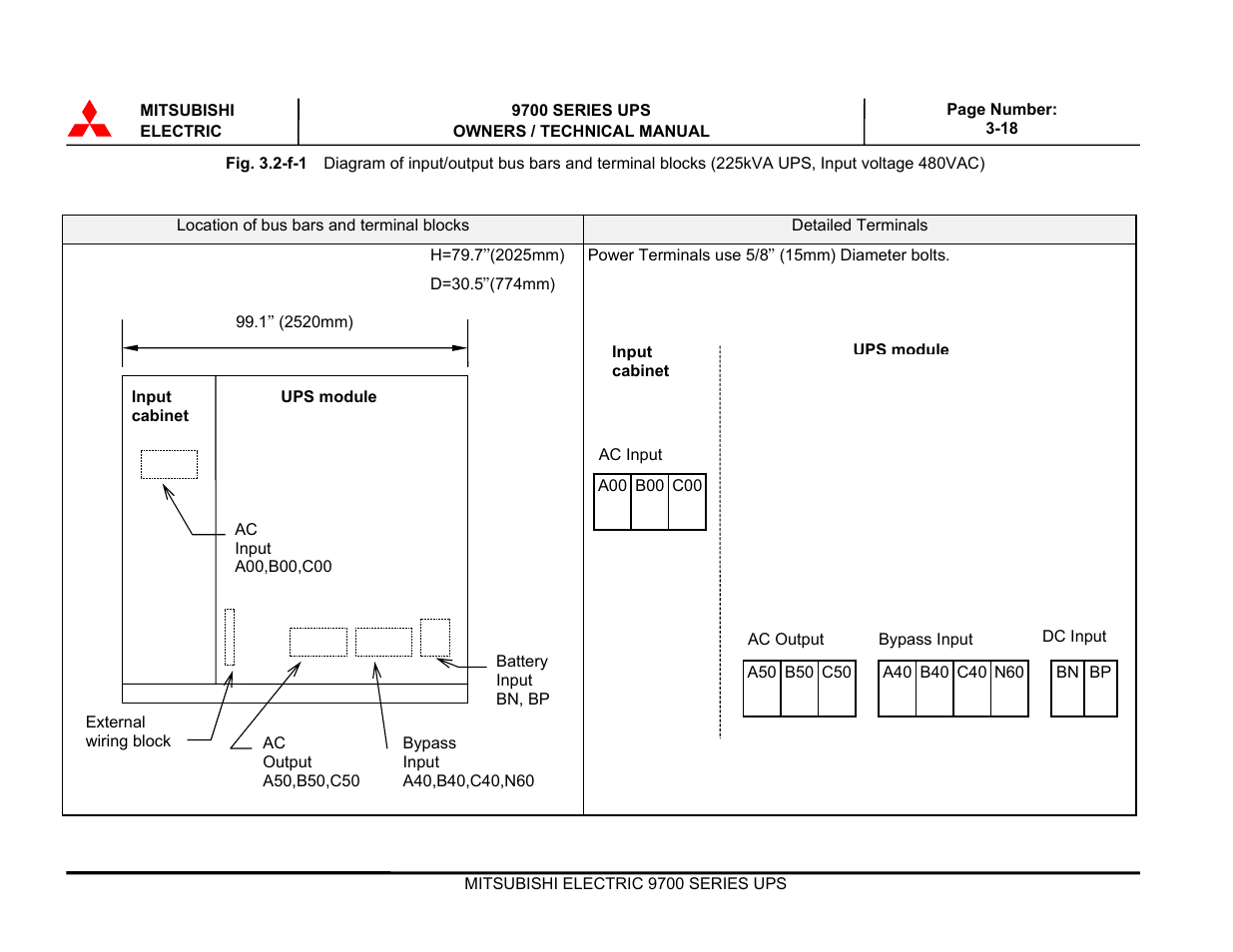 MITSUBISHI ELECTRIC 9700 Series User Manual | Page 48 / 65