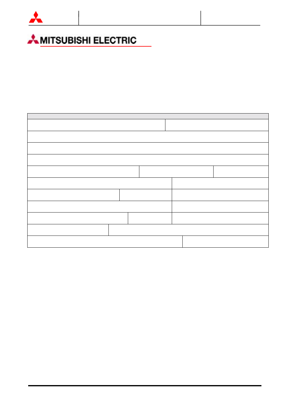 Ups warranty registration, After start-up has been done fax completed form to | MITSUBISHI ELECTRIC 9700 Series User Manual | Page 65 / 65