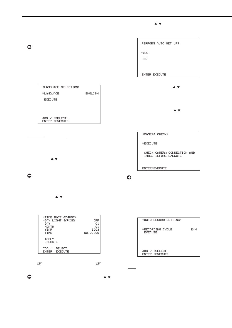 Auto set up | MITSUBISHI ELECTRIC DX-NT400E User Manual | Page 20 / 92