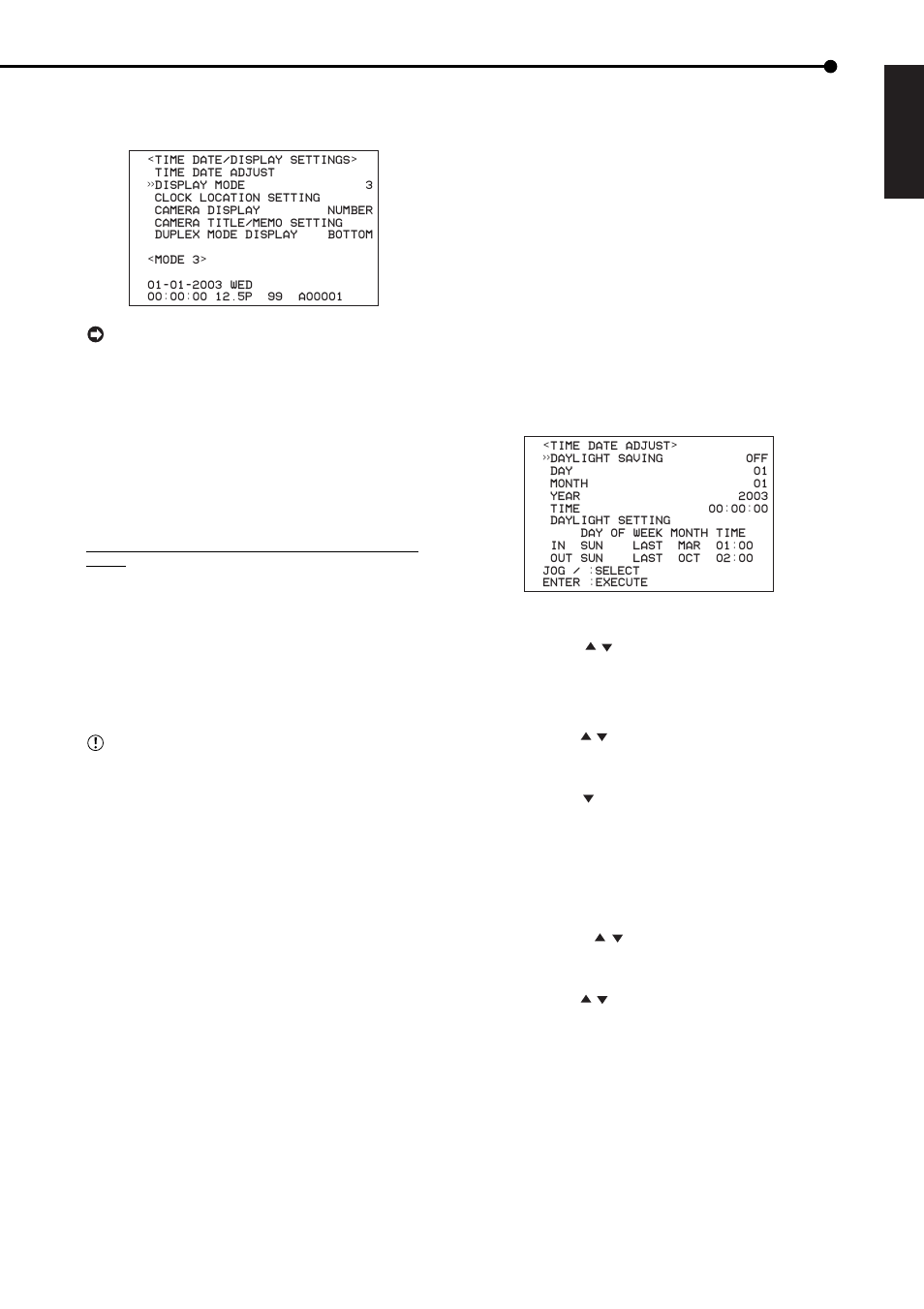 English | MITSUBISHI ELECTRIC DX-NT400E User Manual | Page 23 / 92