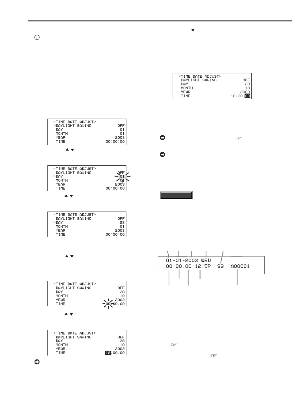 Basic operations (continued) | MITSUBISHI ELECTRIC DX-NT400E User Manual | Page 24 / 92