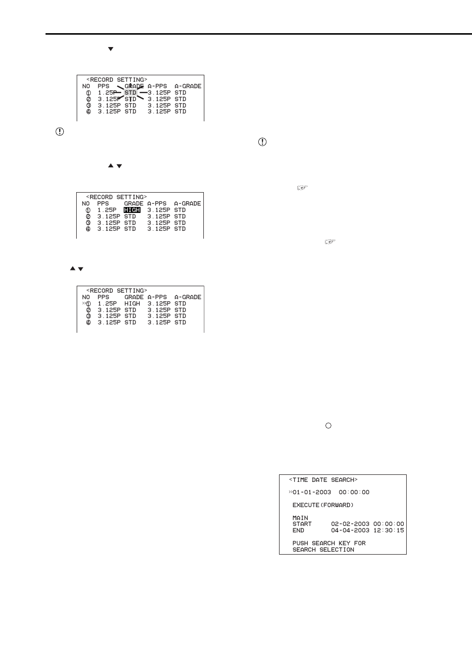 Basic operations (continued), Basic playback, Basic search | MITSUBISHI ELECTRIC DX-NT400E User Manual | Page 26 / 92