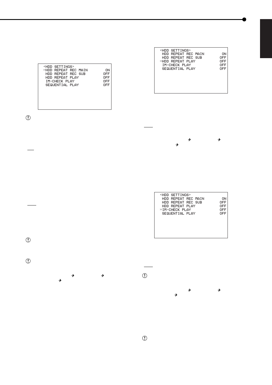 Initial set up/information | MITSUBISHI ELECTRIC DX-NT400E User Manual | Page 47 / 92