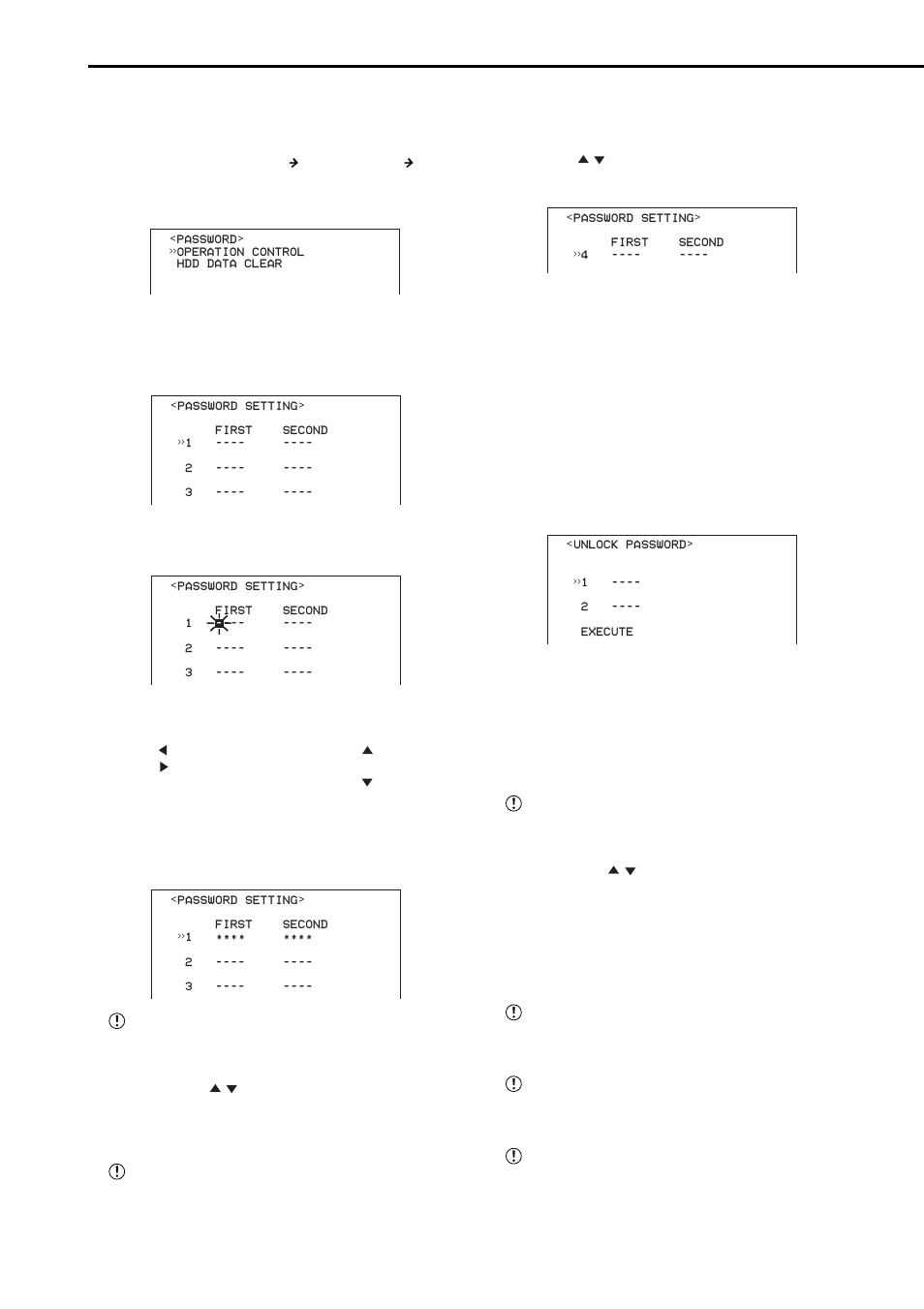 Initial set up/information> (continued) | MITSUBISHI ELECTRIC DX-NT400E User Manual | Page 56 / 92