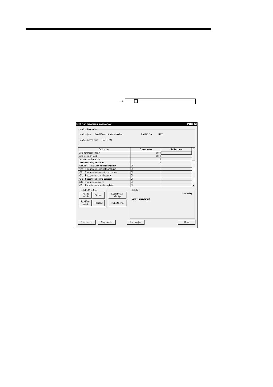 5 non procedure monitor/test, Melsec-q | MITSUBISHI ELECTRIC QJ71C24N User Manual | Page 220 / 358