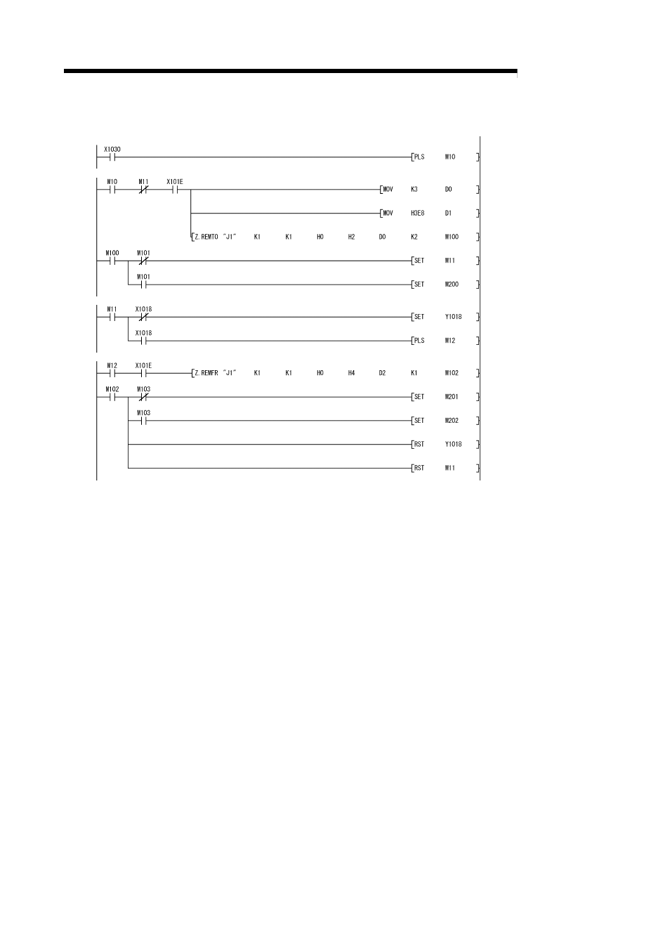 Melsec-q, Appendix (2) program examples | MITSUBISHI ELECTRIC QJ71C24N User Manual | Page 347 / 358