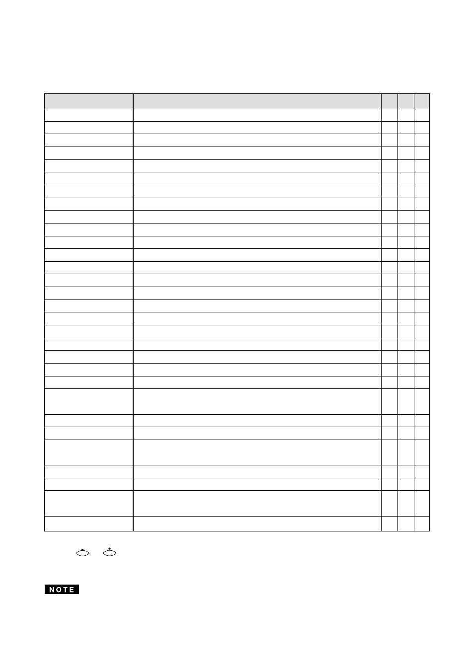 2 adjustment items | MITSUBISHI ELECTRIC NFL9905STTFW User Manual | Page 12 / 20