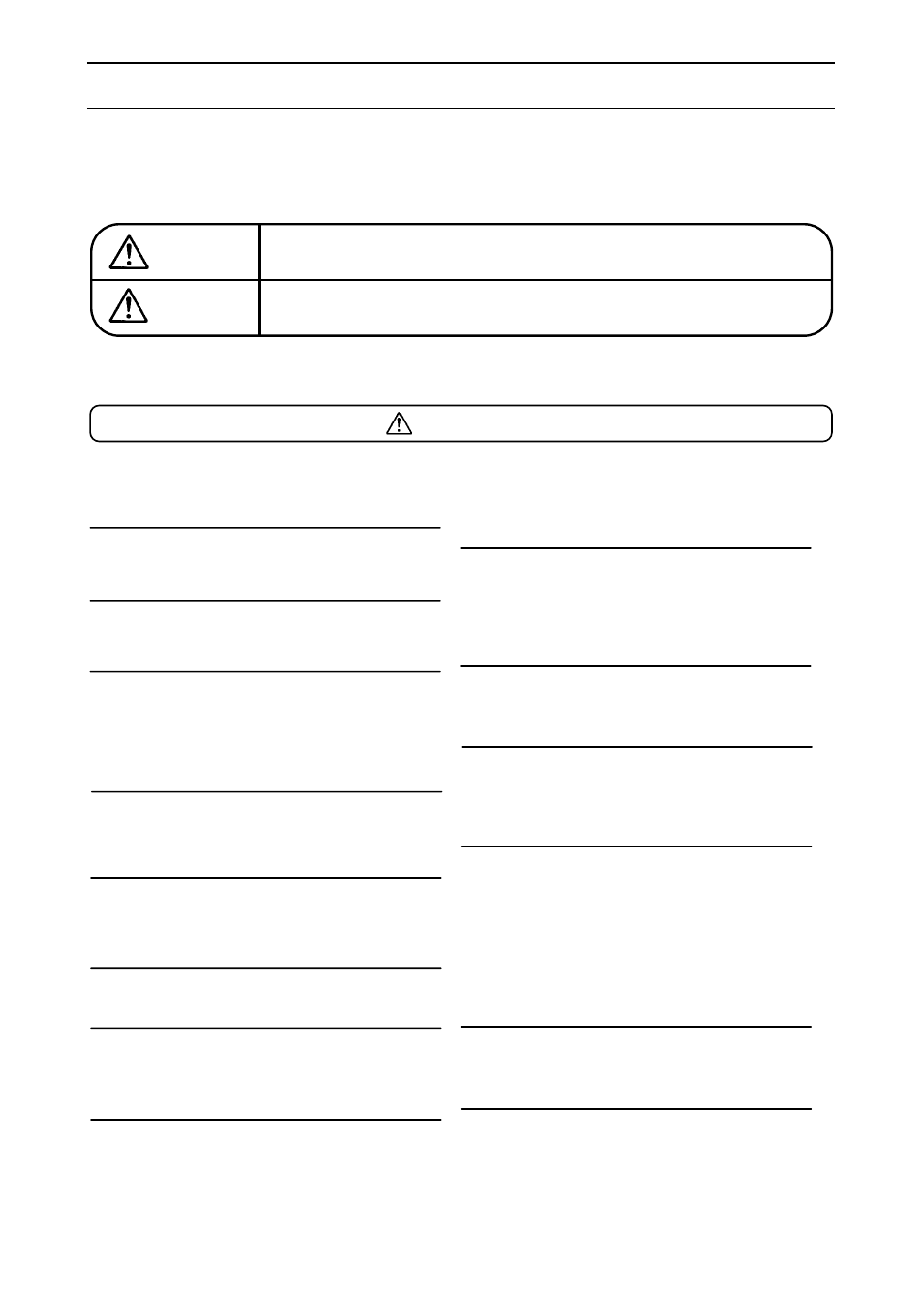 Safety for use, Warning, Warning caution | MITSUBISHI ELECTRIC PE-15MYC User Manual | Page 3 / 115