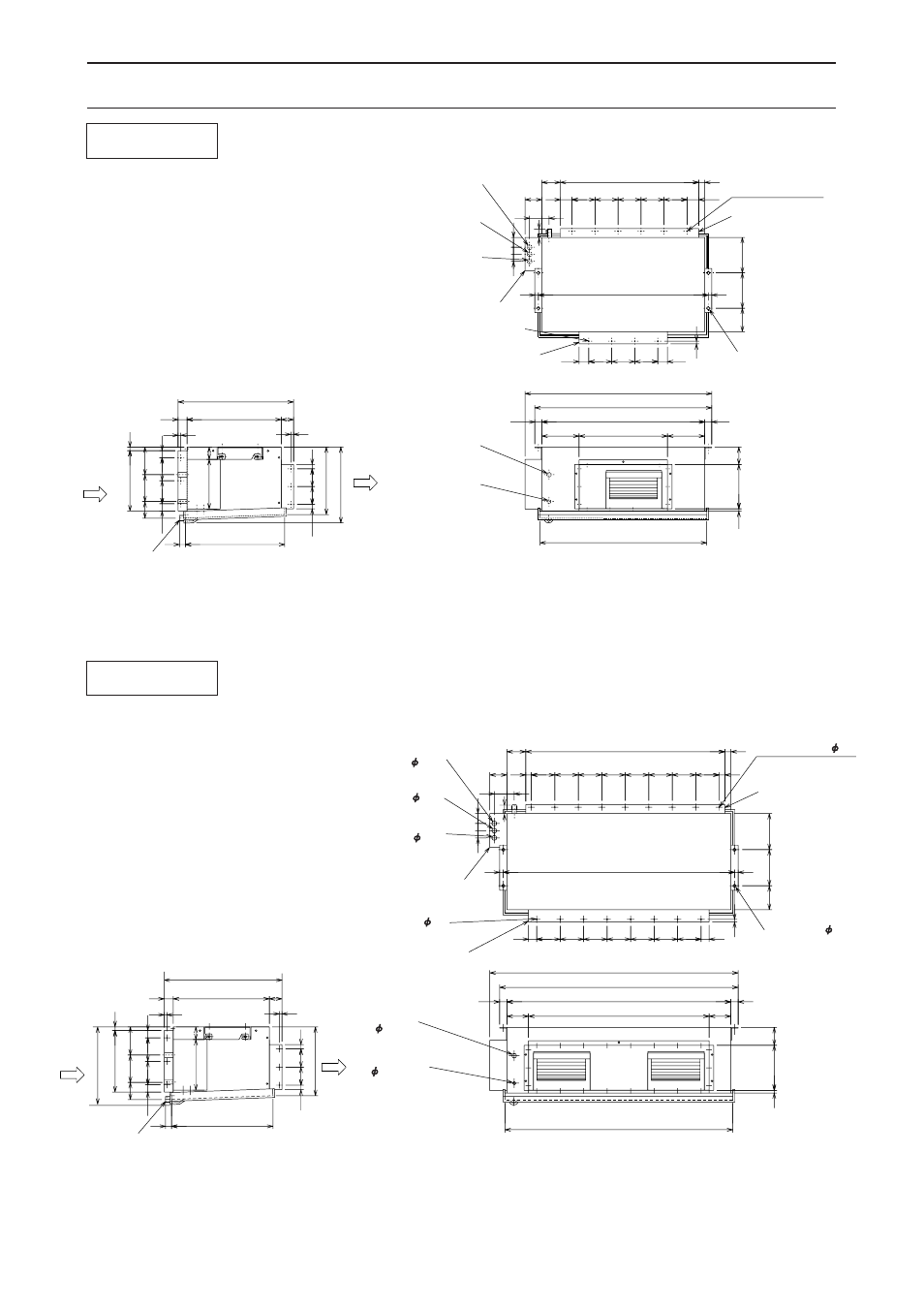 Outline dimensions, Pe(h)-7,8, Peh-5 | MITSUBISHI ELECTRIC PE-15MYC User Manual | Page 42 / 115