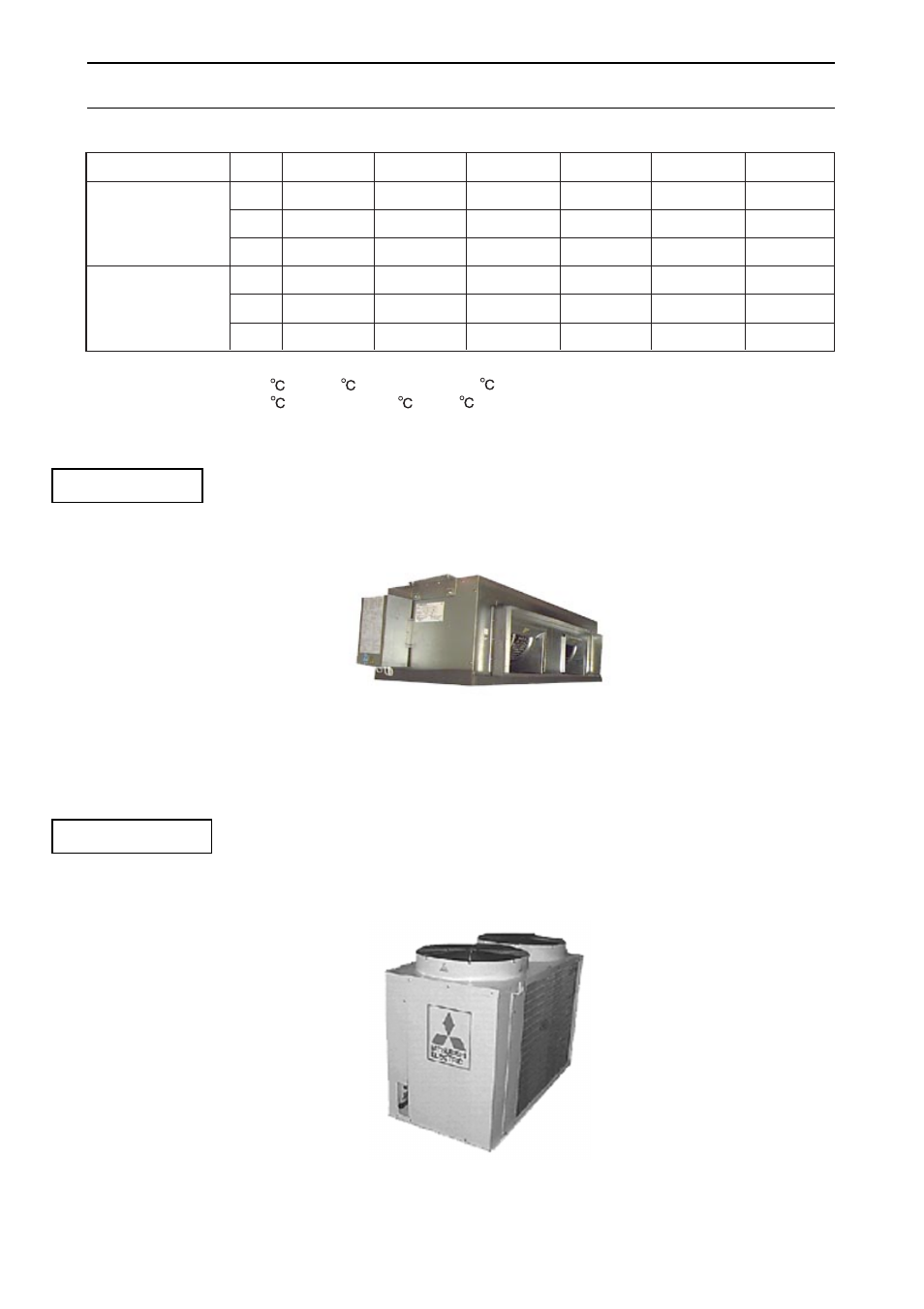 A complete line up, Indoor unit, Outdoor unit | MITSUBISHI ELECTRIC PE-15MYC User Manual | Page 5 / 115