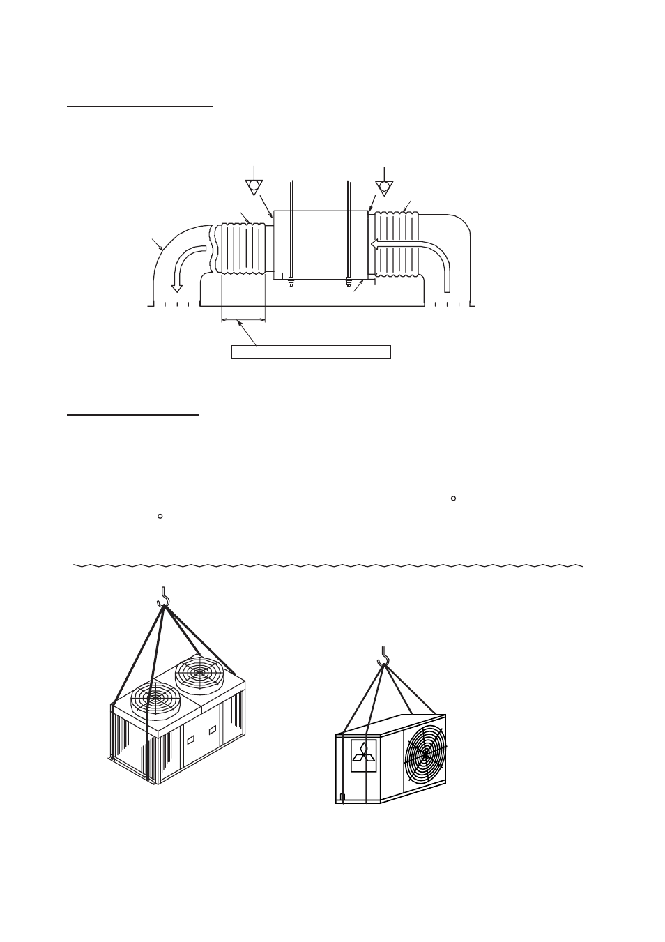 Duct construction. lifting method | MITSUBISHI ELECTRIC PE-15MYC User Manual | Page 93 / 115