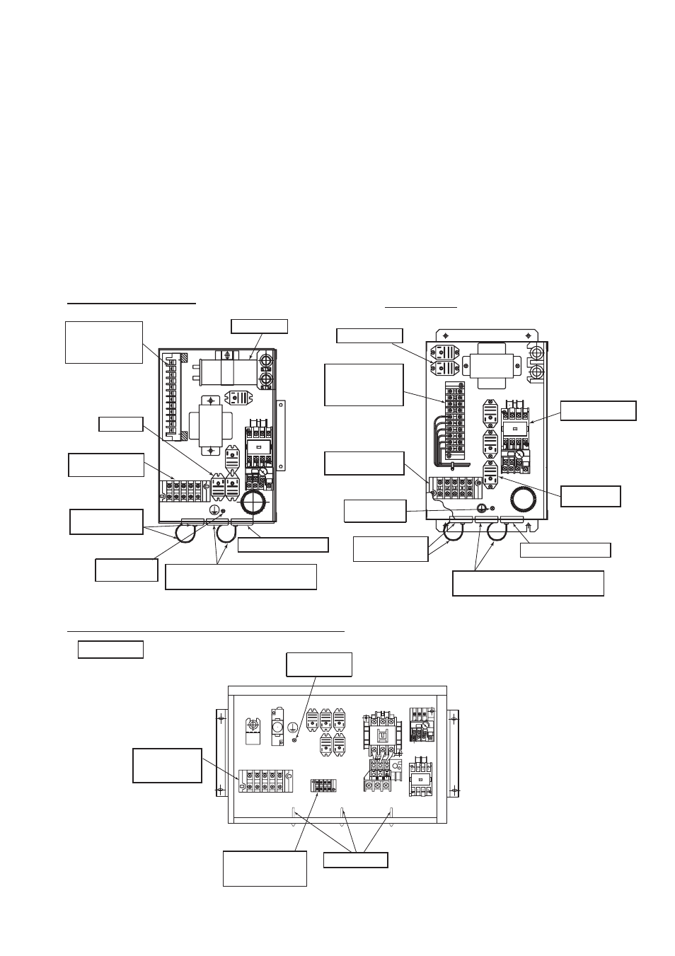 Control module of indoor unit pe(h)-15, 20, Control module of outdoor unit (puh-5, 8, 10), Side blow | MITSUBISHI ELECTRIC PE-15MYC User Manual | Page 99 / 115