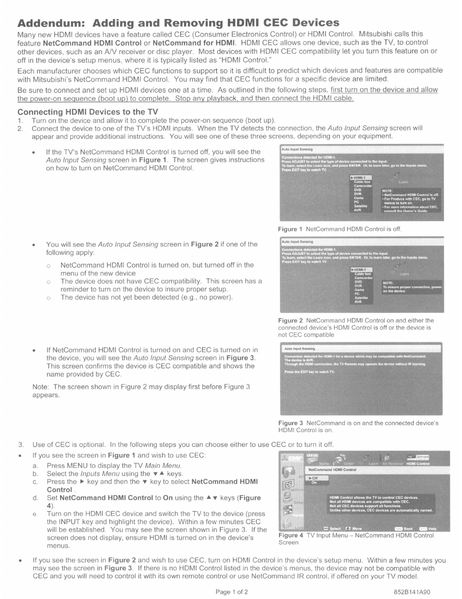 MITSUBISHI ELECTRIC WD-65736 User Manual | Page 89 / 96