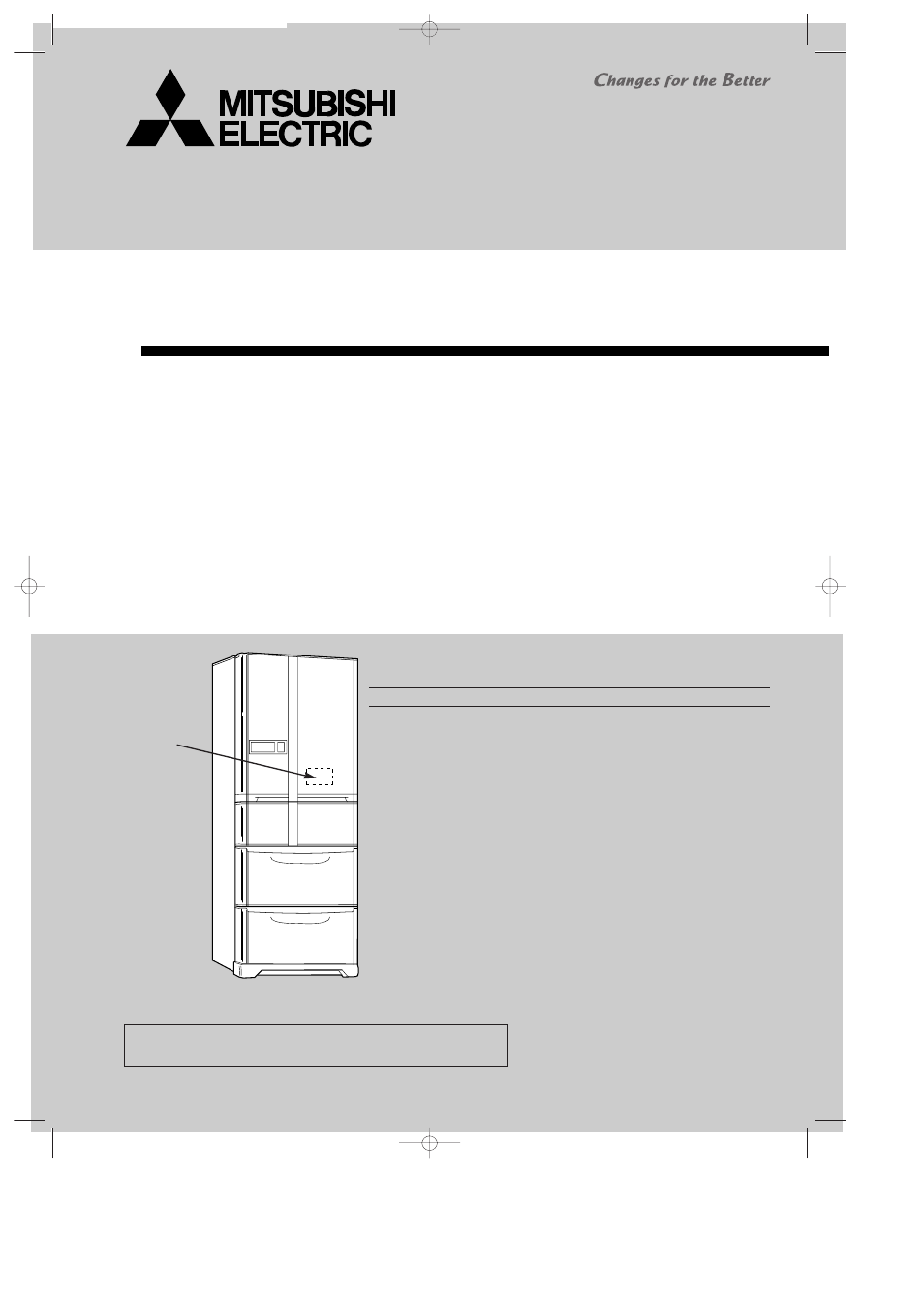 MITSUBISHI ELECTRIC Mitsubishi Home Refrigerator MR-G50J-SS-NZ User Manual | 48 pages